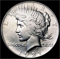 1921 Silver Peace Dollar LIGHTLY CIRCULATED