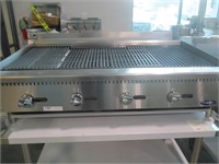 New Back Stock  ATRC-48 Heavy Duty Charbroiler NG