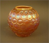 Dugan Honeycomb Rose Bowl – P. Opal. (really nice