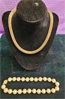 Beautiful Pair of Necklace with Easy Closures