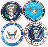 Patriotic Seals Wall Plaque Lot