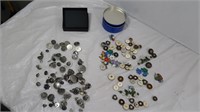 German Button Collection & Patches
