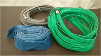 Tub-Garden Hose, Blue Hose, & Rubber Hose