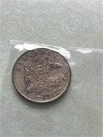 1942 - Australia silver 6 pence