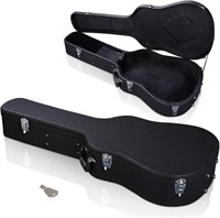 NEW $90 - 41'' HARD SHELL ACOUSTIC GUITAR CASE