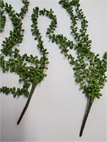 2pc Artificial Fake Plant String Pearls Chain
