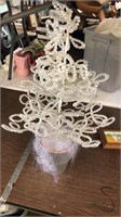 Decorative Tree Made of Beads