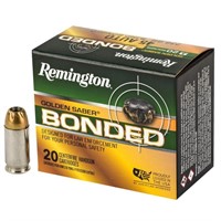 20rds Remington Bonded 45 Auto Ammo