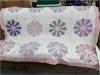 Vintage Quilt, approx 70 x 60in