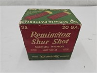 20 ga Remington Shur Shot 25 Rounds  Gun Ammo