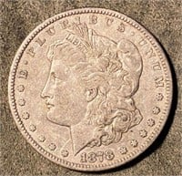 1878-CC Silver Morgan Dollar