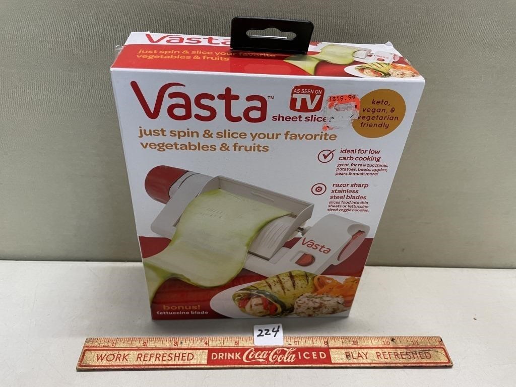 VASTA SHEET SLICER - SPIN & SLICE