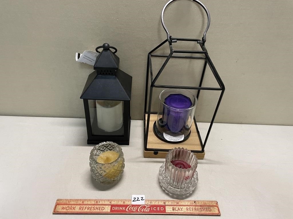 CANDLE & LANTERN LOT