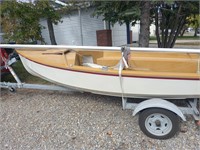 CL -14 Sailboat and trailer