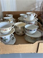 Collection of Teacup & Saucer Sets