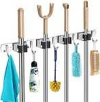 Broom Holder Gripper Rack