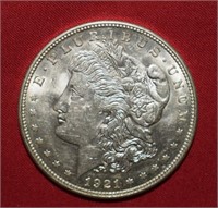 1921-D Morgan Silver Dollar-Only year for Denver
