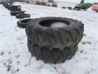 (2) 18.4-34 Firestone 6-ply Tires 1254