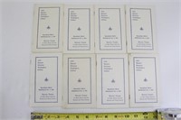 Lot of 1972 Masonic Directory Washington Indiana