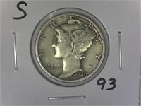 1940-S Mercury Dime