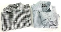 (2) XL Mens Dress Shirts- Kirkland