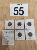 5 - V NICKELS