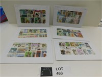 6 ENVELOPES 180 ANIMAL DOGS POSTAGE STAMPS