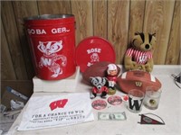Lot of Wisconsin Badgers Collectibles -