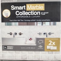Smart Tiles | Marbled Minimo Blok Adhesive Backspl