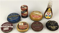 Collection Of  Antique Shoe Polish Tins (8)