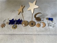 14 Pieces Moon & Star Decorations