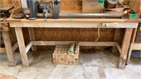 Workbench & 12 inch Wood Lathe
