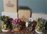 T - 4 HARMONY GARDEN FIGURINES (L81)