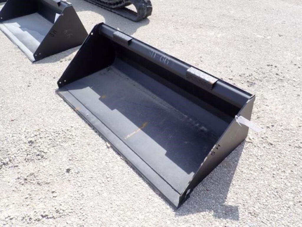 UNUSED Greatbear 66 In. Skid Steer Rock Bucket