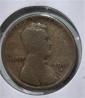 1912-S Lincoln 1 Cent Coin
