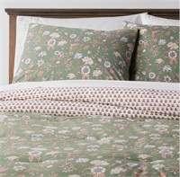 Boho Reversible Printed Comforter/Sham Set