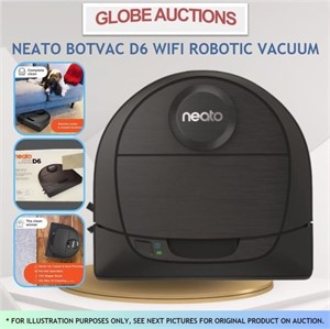 LOOKS NEW NEATO BOTVAC D6 ROBOTIC VACUUM(MSP:$581)