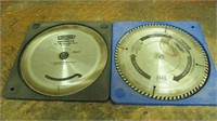 Two 10" Saw Blades