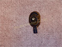 American Legion Tie Tack 14kt diamond .17 oz.