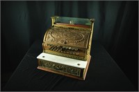 National Cash Register Brass Ornate