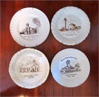 Grouping of 4 Lynedoch, Ontario Plates