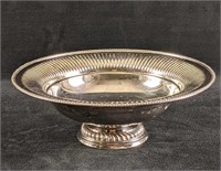 William Adams Silver Plated Pedestal Bowl