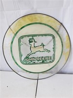 John Deere Stained Glass Sign