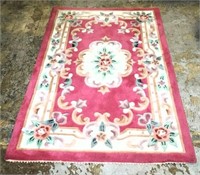 Sea Gull Hand Tufted Floral Area Rug