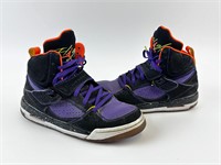 Air Jordan Flight Purple High Basketball Shoes 6Y