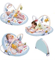 Yookidoo Baby Gym Lay to Sit-Up Playmat. 3-in-1