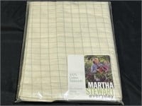 NEW Martha Stewart Everyday 100% Cotton Tablecloth