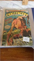 Comic books in binder-1960s challengers, teen