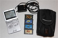 Gameboy Advance with 4 Games