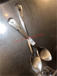 LOT -LOT - (7) S/S KITCHEN SPOONS